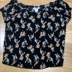 Floral Kids Crop top